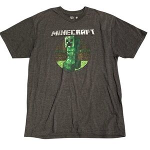 Mojang Minecraft Gray T-shirt